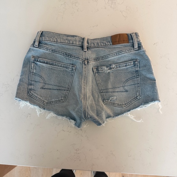 American Eagle Outfitters Light Blue Jean Shorts - Picture 3 of 4